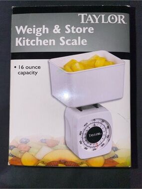Taylor Weigh & Store Kitchen Scale